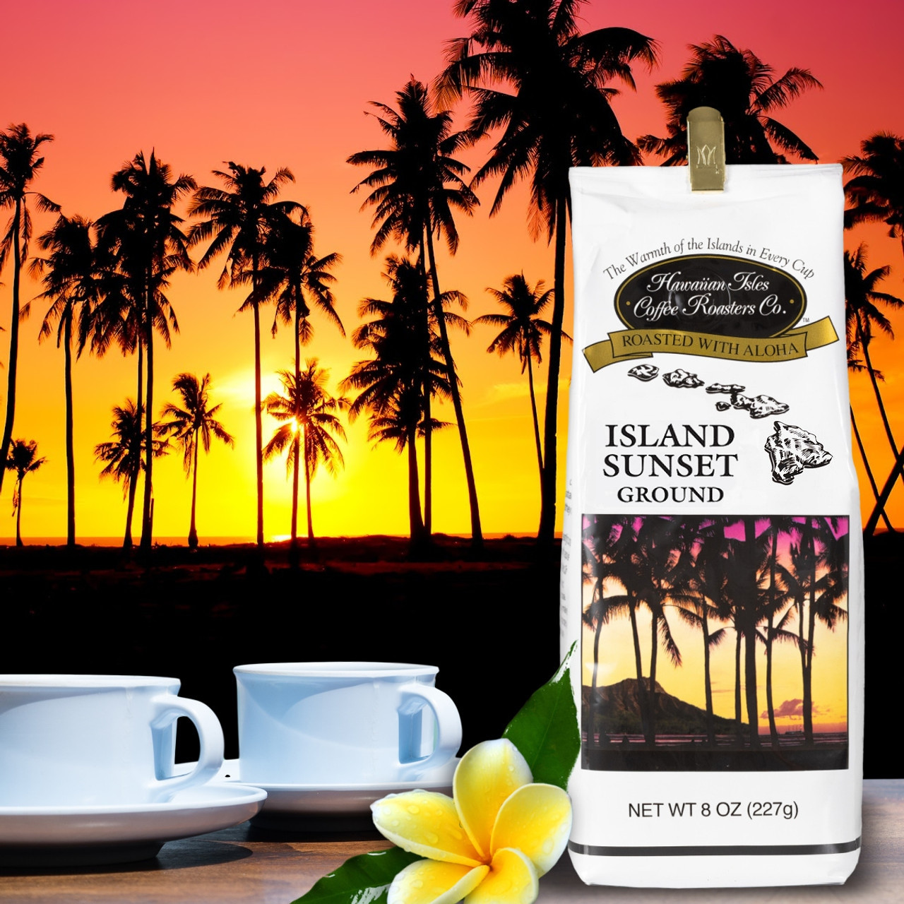 Hawaiian Isles Island Sunset Coffee